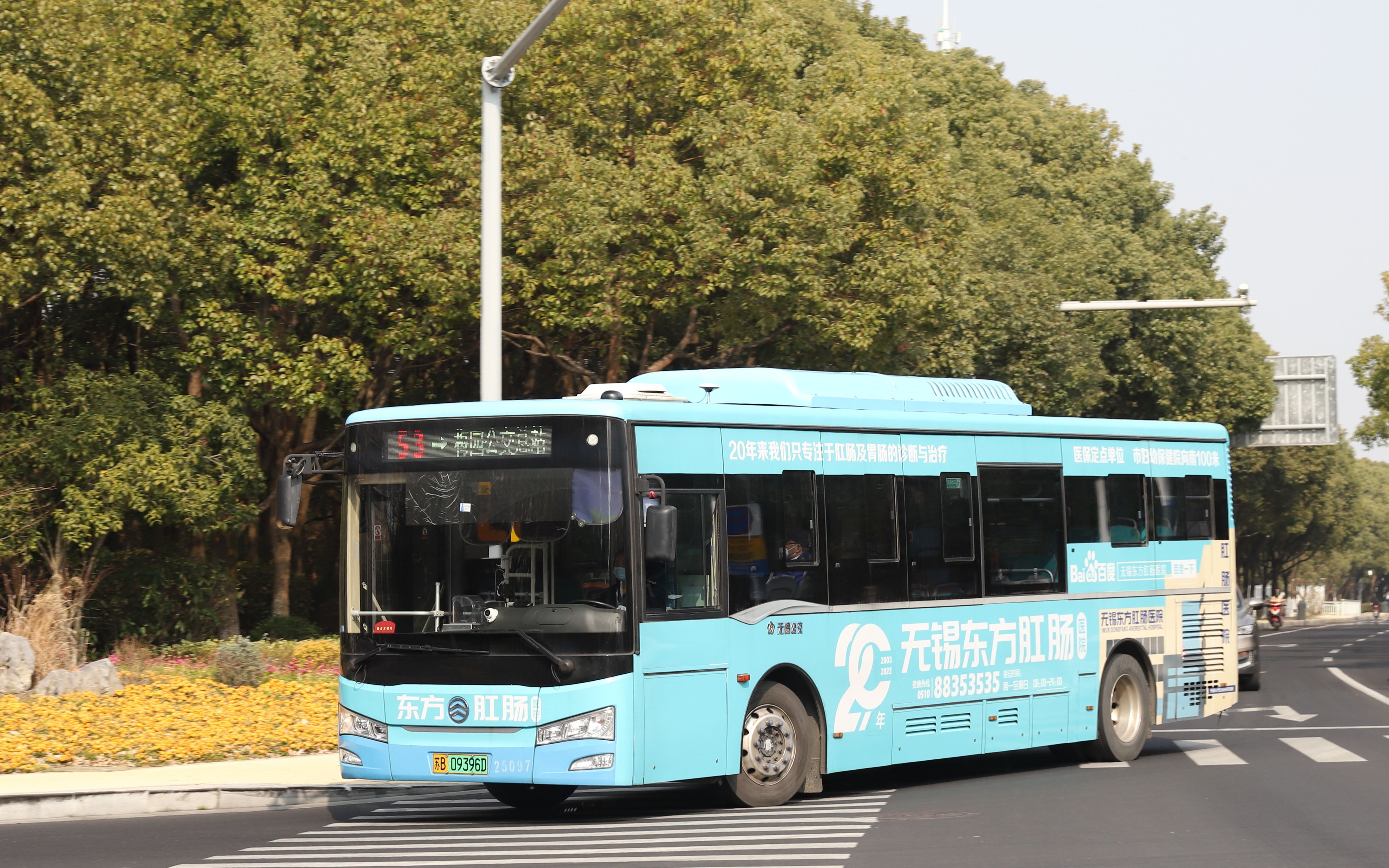 无锡公交第六季第十一期从黄昏到黑夜53路梅园公交总站全程前方展望