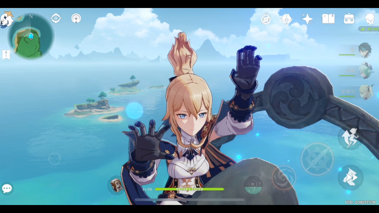 原神 琴团长被七天神像卡住了!