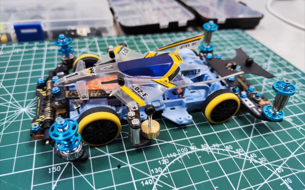 活动  手撸田宫四驱车vz底盘at鱼头单锚尾完成版