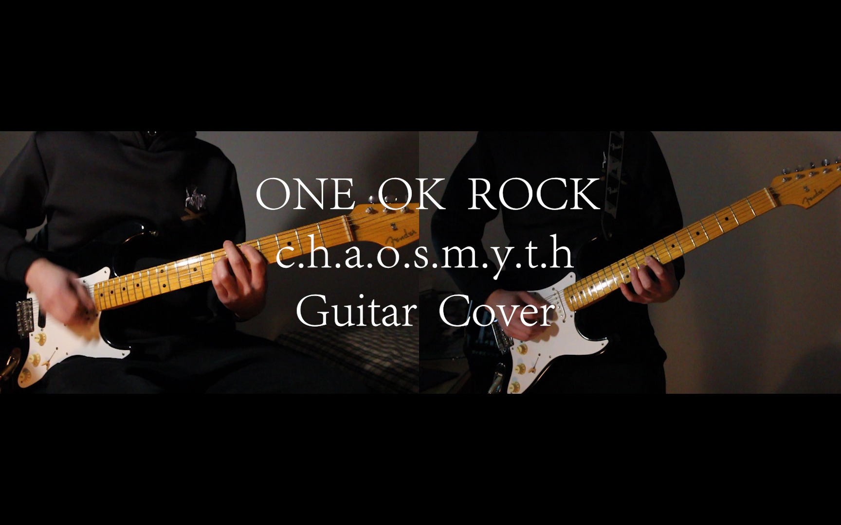 [图]【电吉他/guitar cover】ONE OK ROCK -c.h.a.o.s.m.y.t.h Live ver.