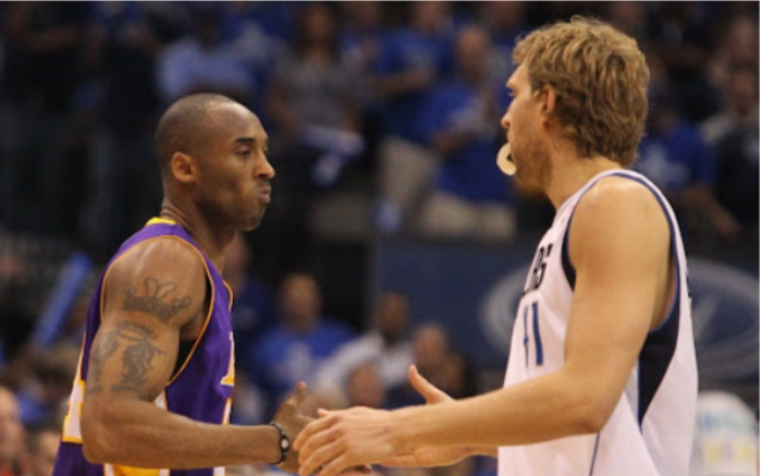 诺维斯基:曾接到过科比的招募电话 知道我想终老独行侠后更加尊重我了