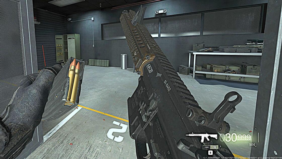 【COD23】MW4正式版多人靶场TTK展示（使命召唤23）_使命召唤
