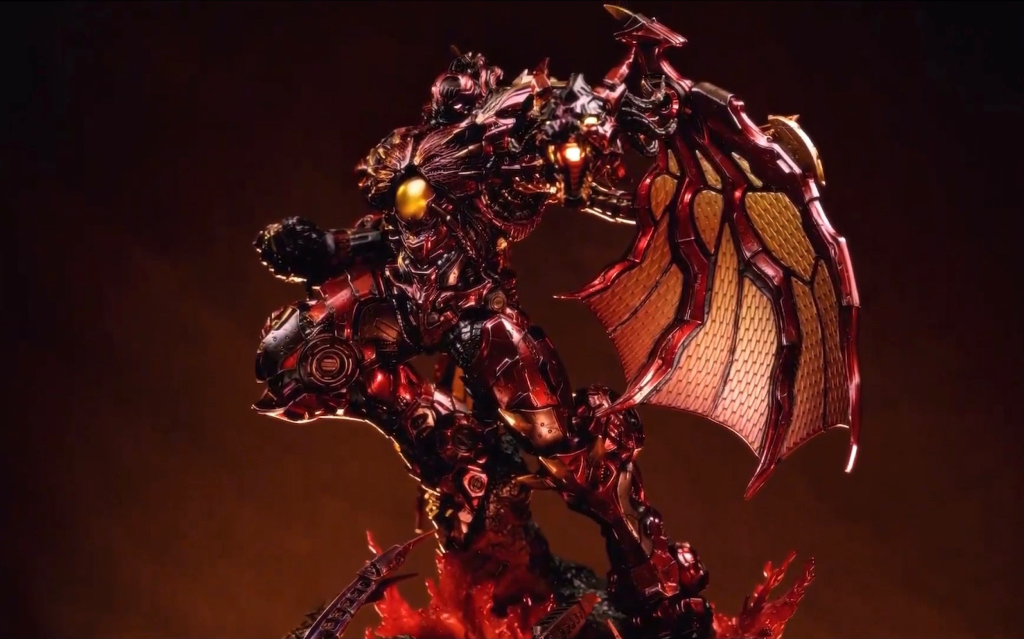 prime 1 studio公布《变形金刚:超能勇士》红龙雕像 官方宣传片_哔哩