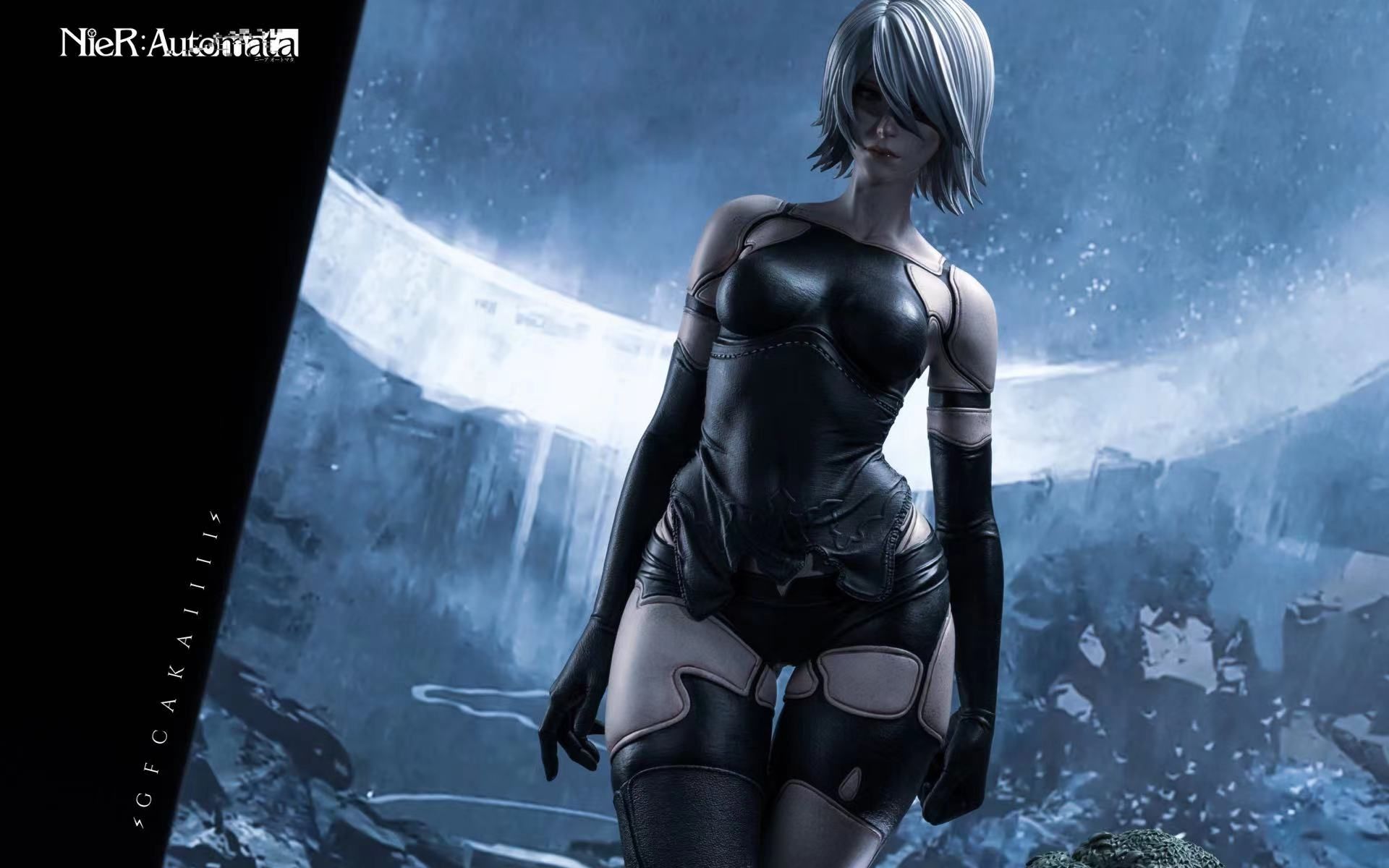 creation 尼尔机械纪元 a2 2b 雕像开箱