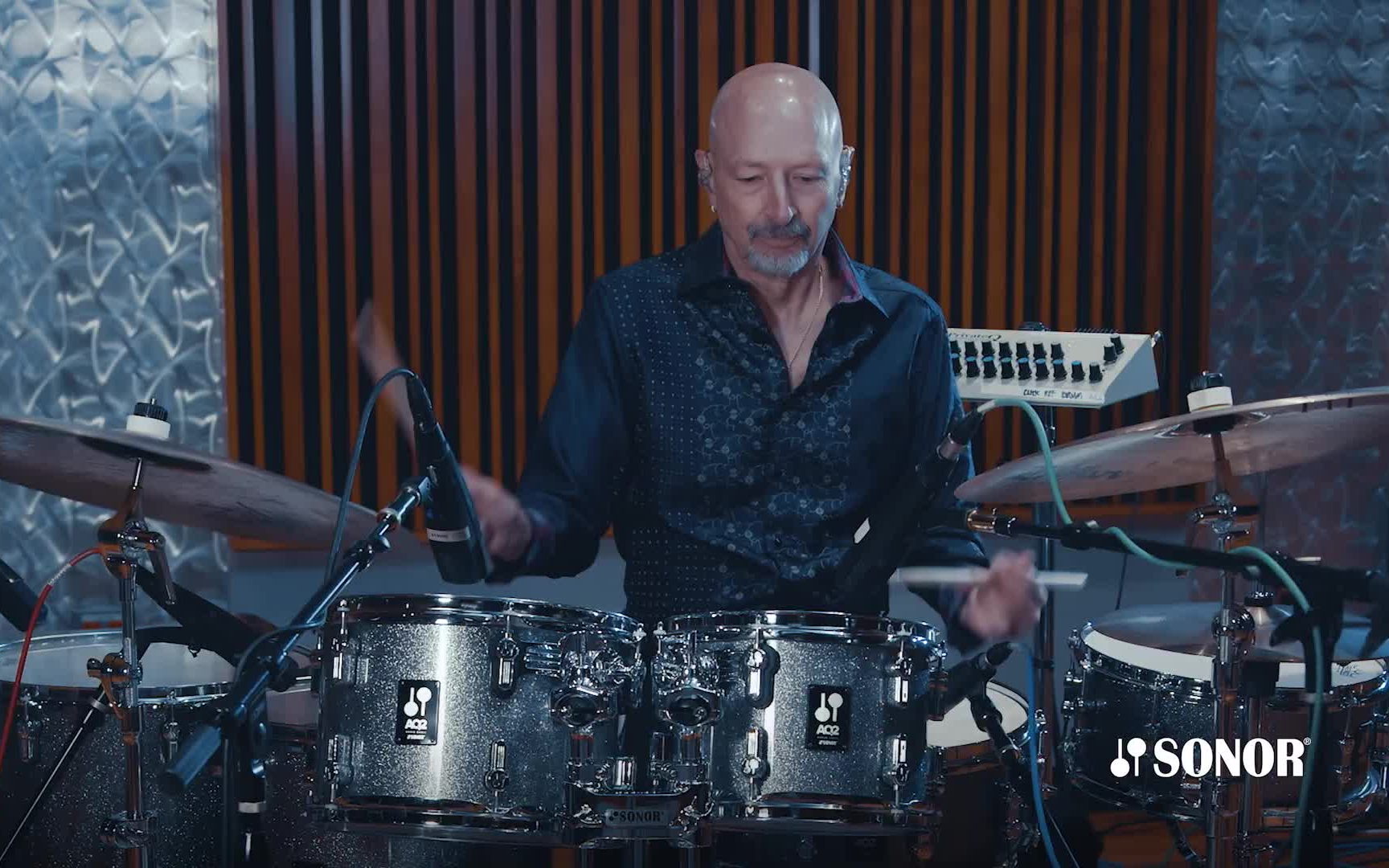steve smith大佬的solo  使用索诺sonor aq2鼓组