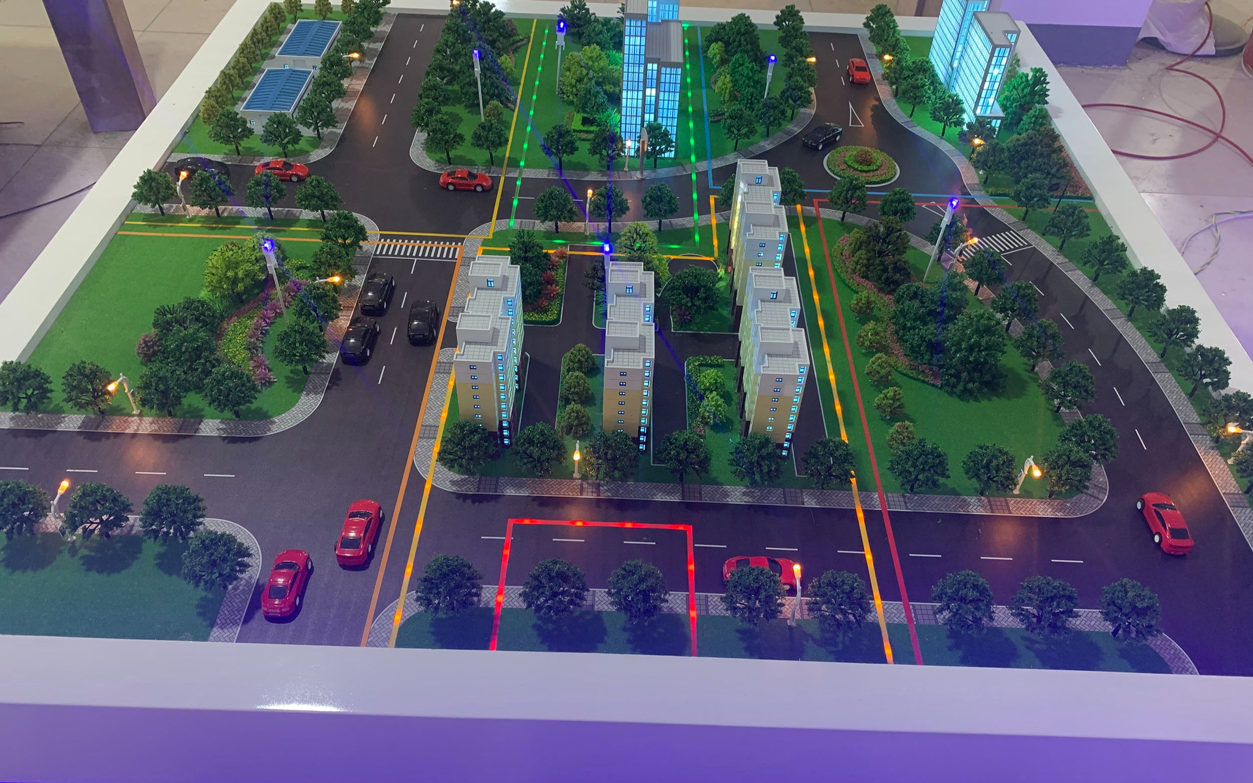 智能交通沙盘模型制作工厂,智慧交通动态沙盘模型定制公司