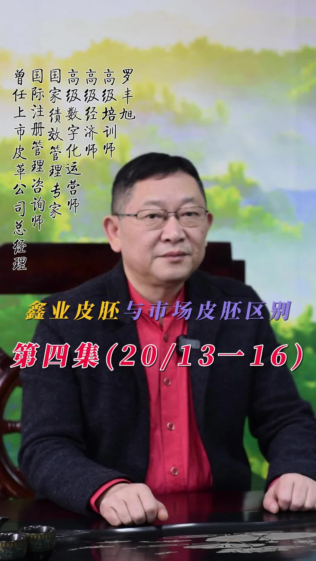 鑫业皮胚与市场皮胚区别:第四集(20/13一16)!鑫业人将虚心学习哔哩哔哩bilibili