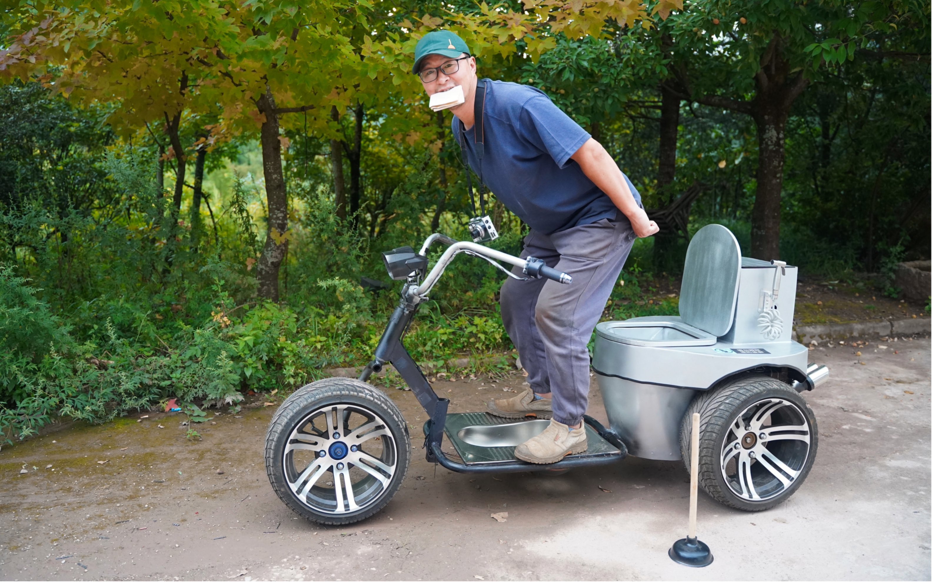 智能马桶车,重新定义驾驶的乐趣