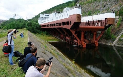 世界上最大的升船机