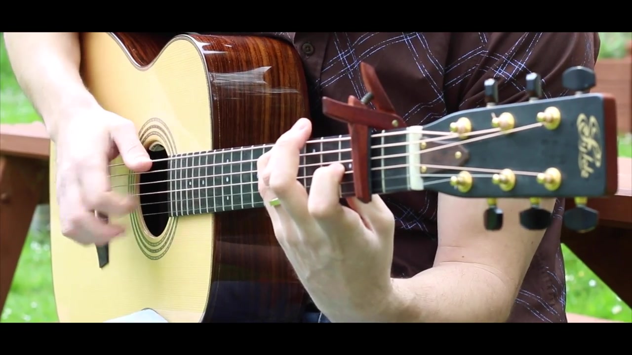 吉他指弹教学photographedsheeran完整版附谱