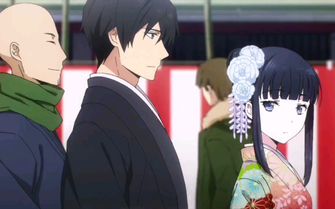 魔法科高校的劣等生司波达也和深雪的打情骂俏开始了深雪是真的很好看