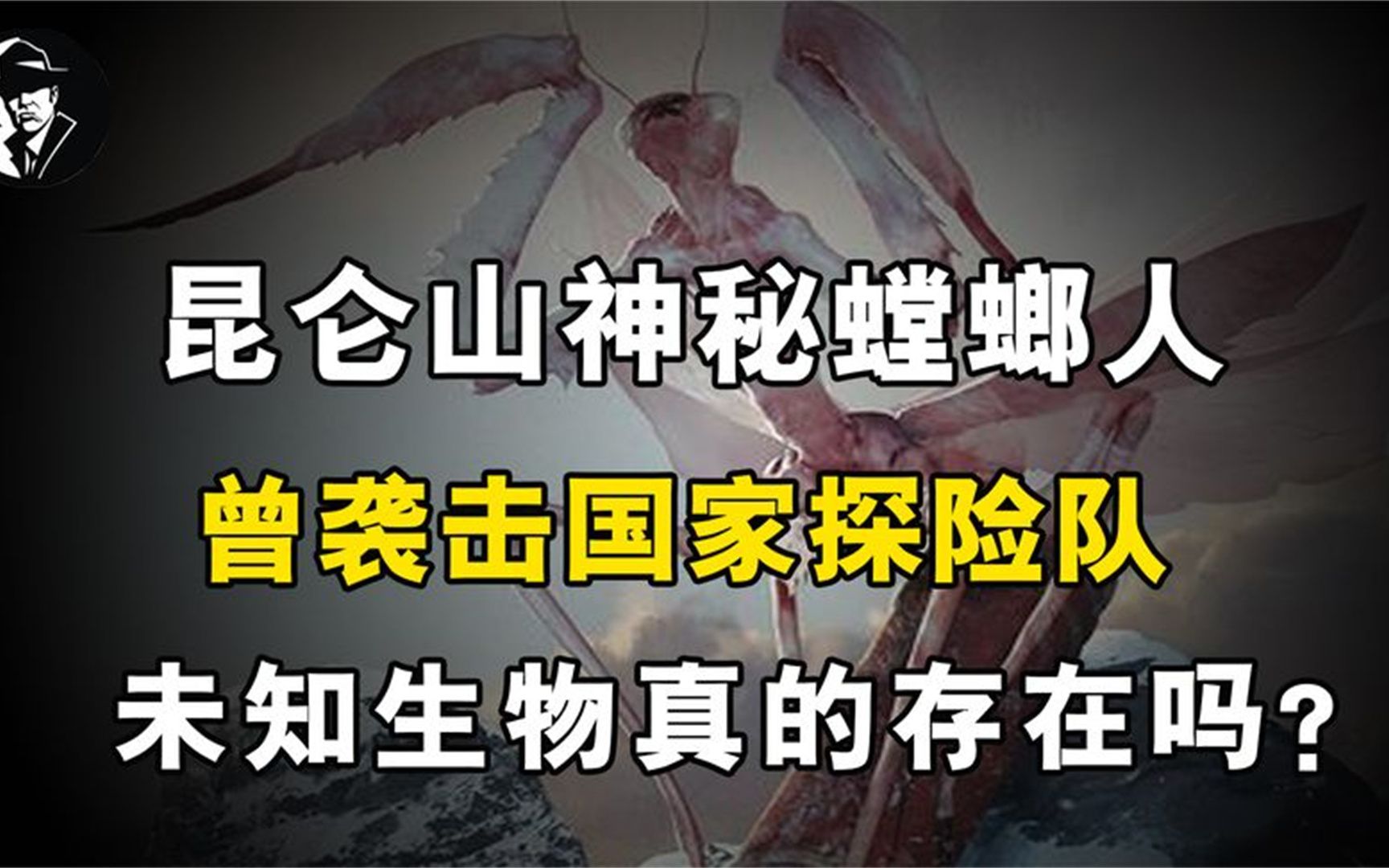 昆仑山神秘螳螂人,曾袭击国家探险队,未知生物真的存在吗?哔哩哔哩bilibili