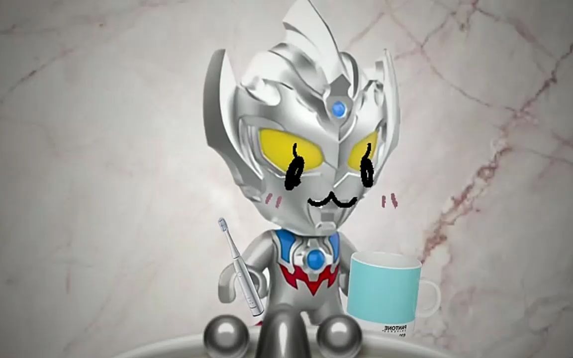 小赛罗奥特曼开学后开开心心去上学