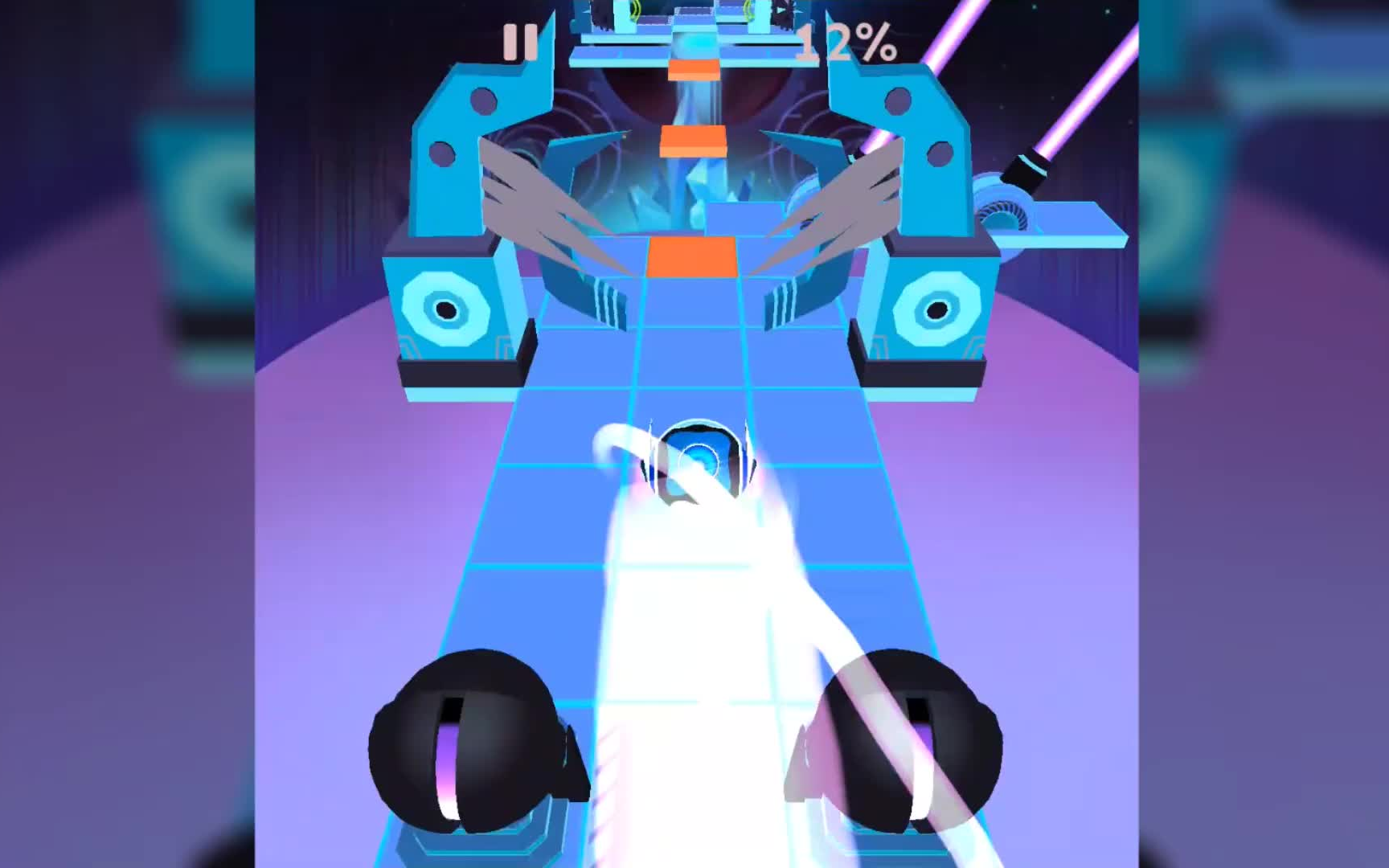 滚动的天空修改贴图换音迷幻音浪霓虹sha