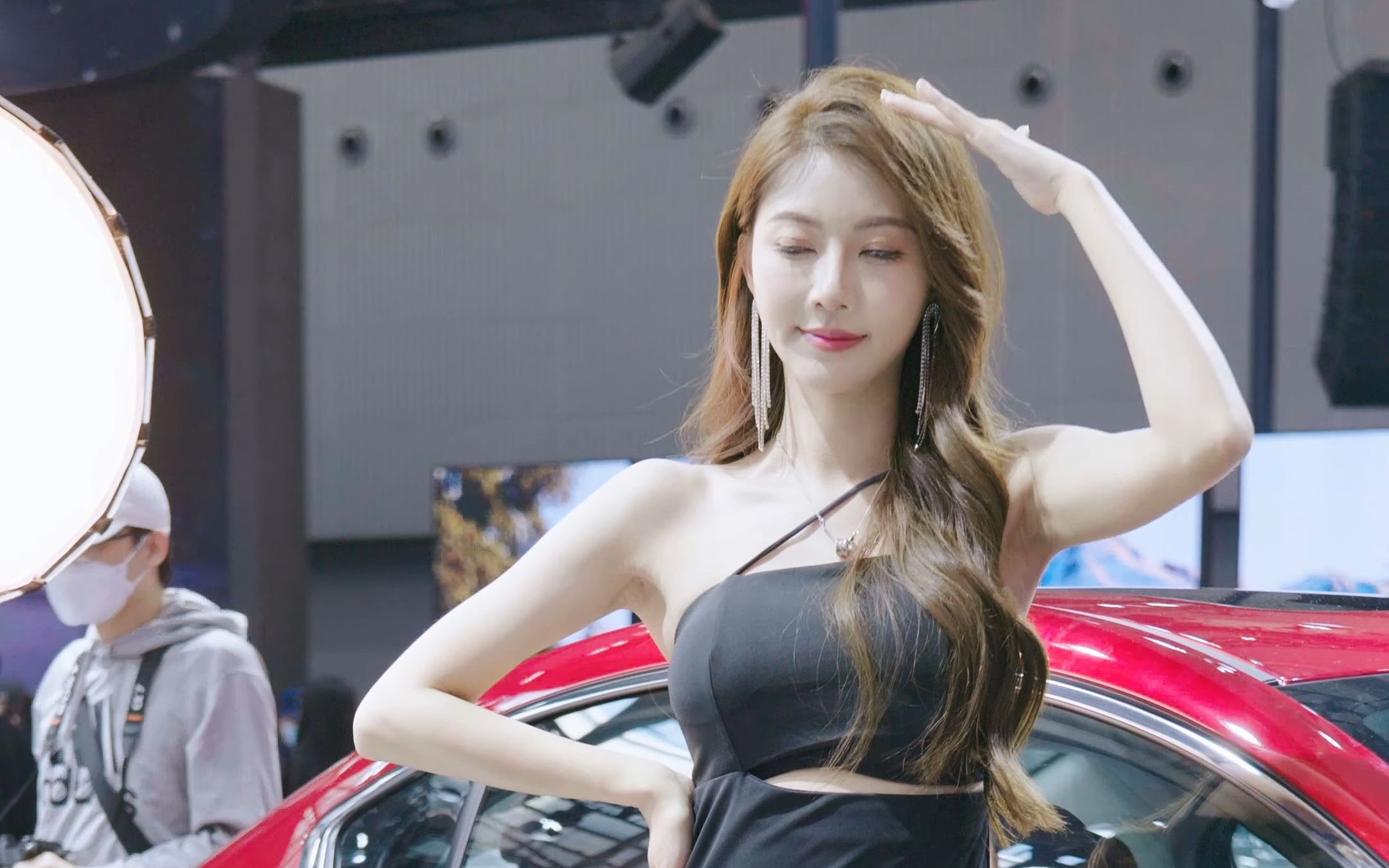 2023廣州國際車展beautyleg racing model mazad model 08