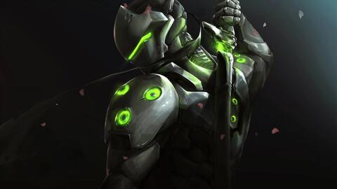 Ae 动态壁纸 Wallpaper Engine 源氏genji 电音福利