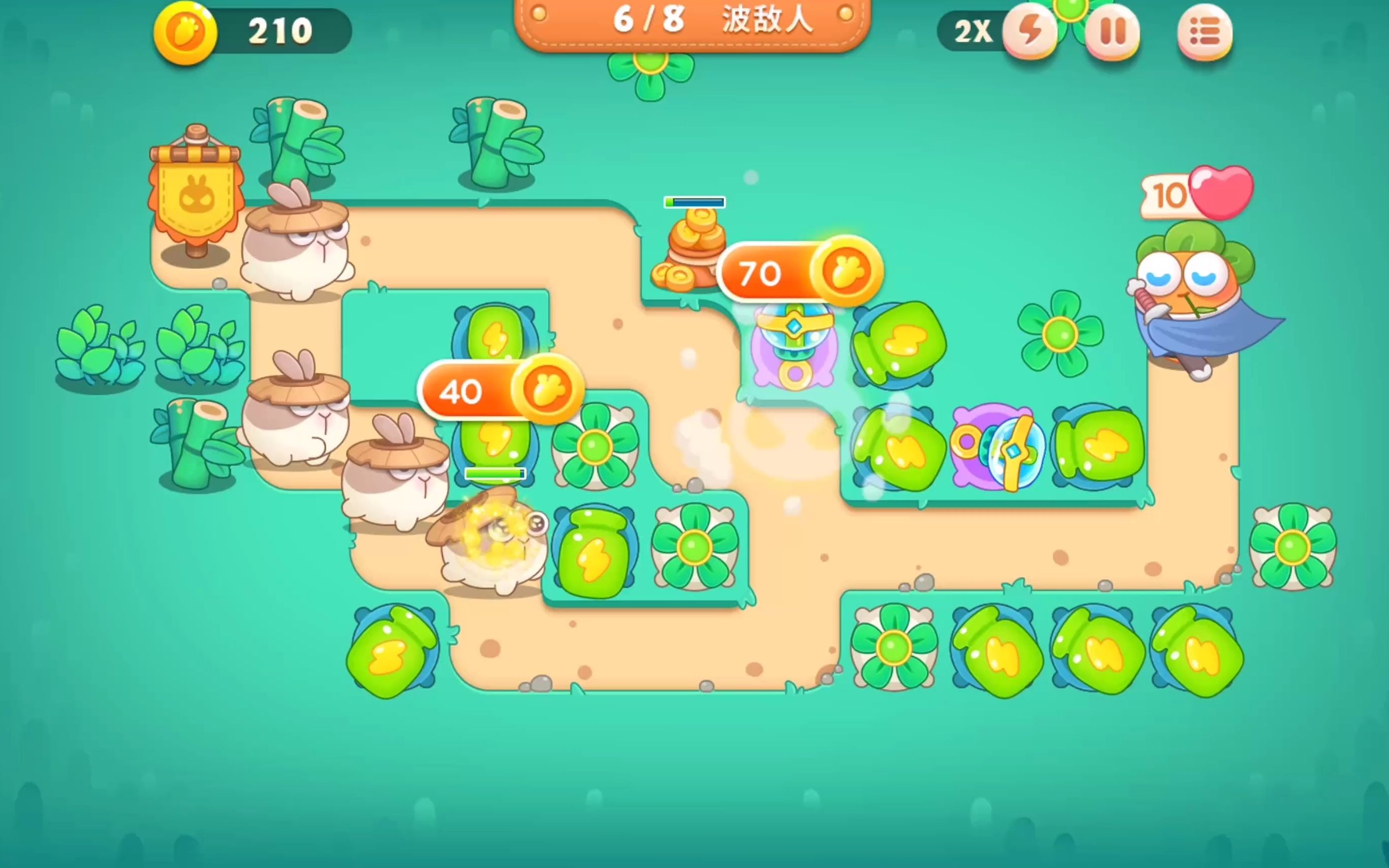 保卫萝卜4测试服05经典汽油瓶子来了