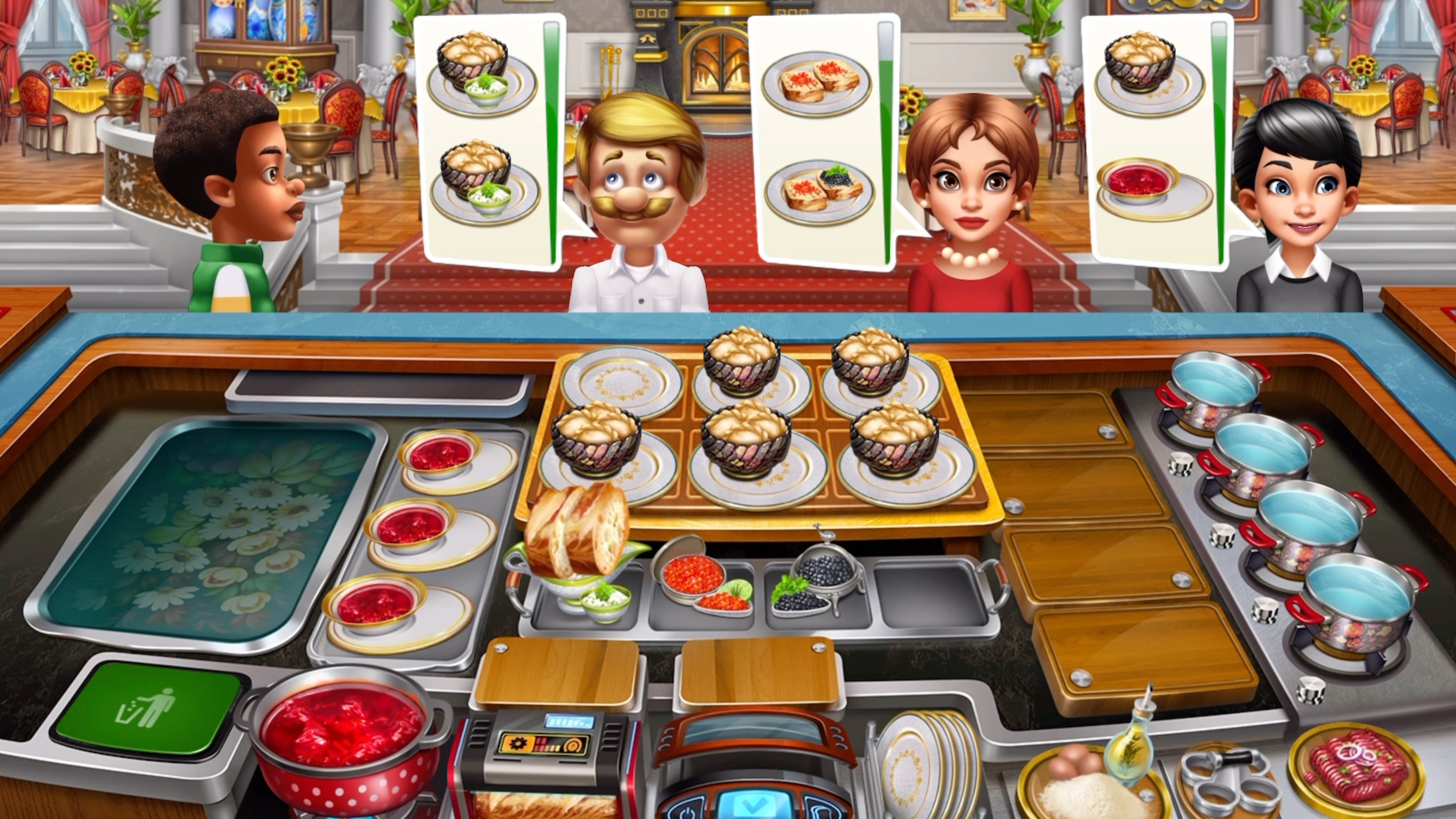 烹饪发烧友 小游戏