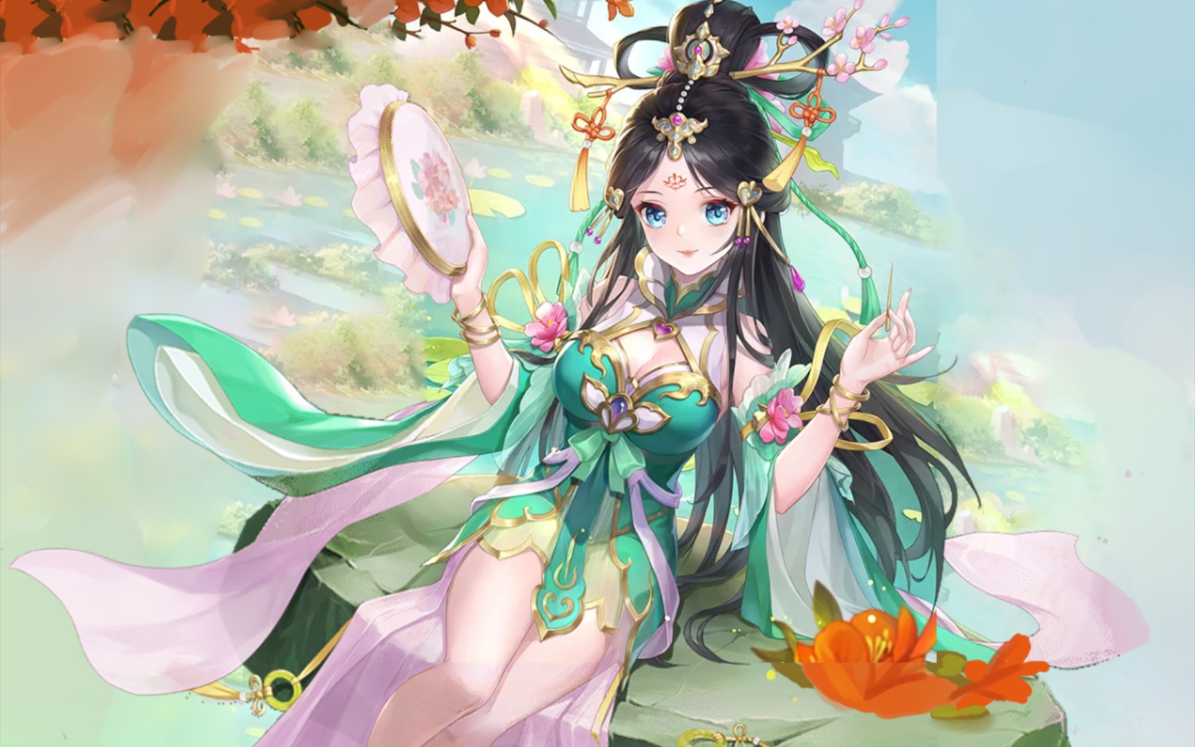 【大厅动态】欢乐三国杀潘淑–原画语音鉴赏