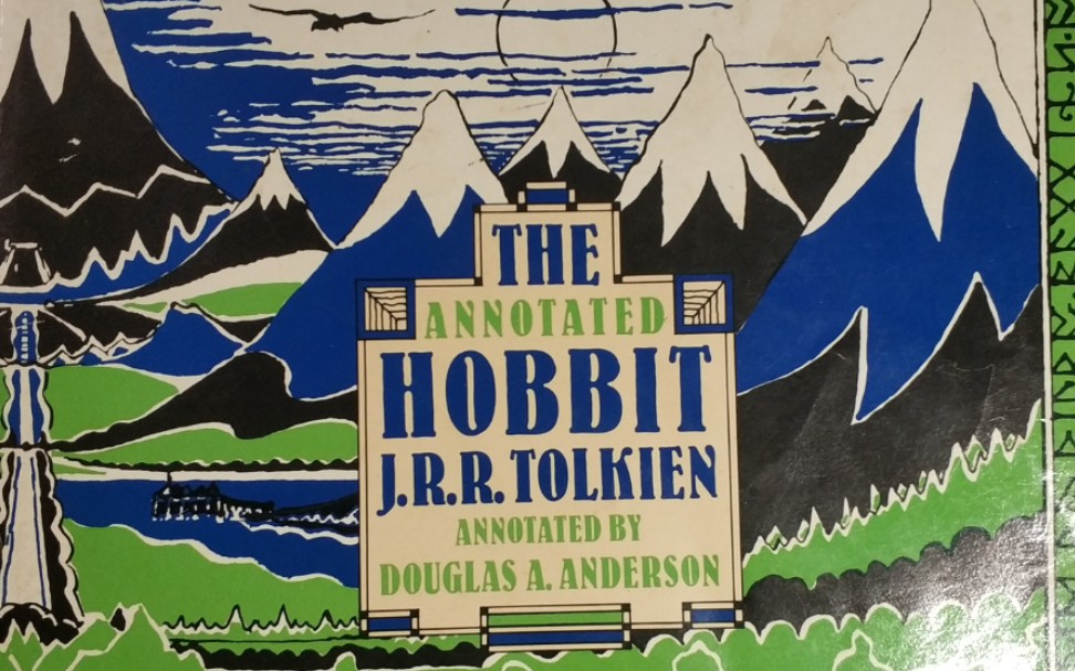 [图]图注释本 霍比特人英文原版 the Annotated Hobbit一个翻书视频