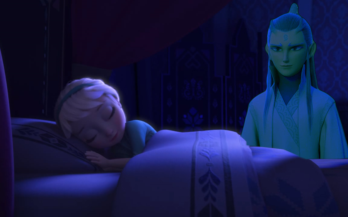 敖丙艾莎为爱追寻我在海边等你为你抗下必死天劫