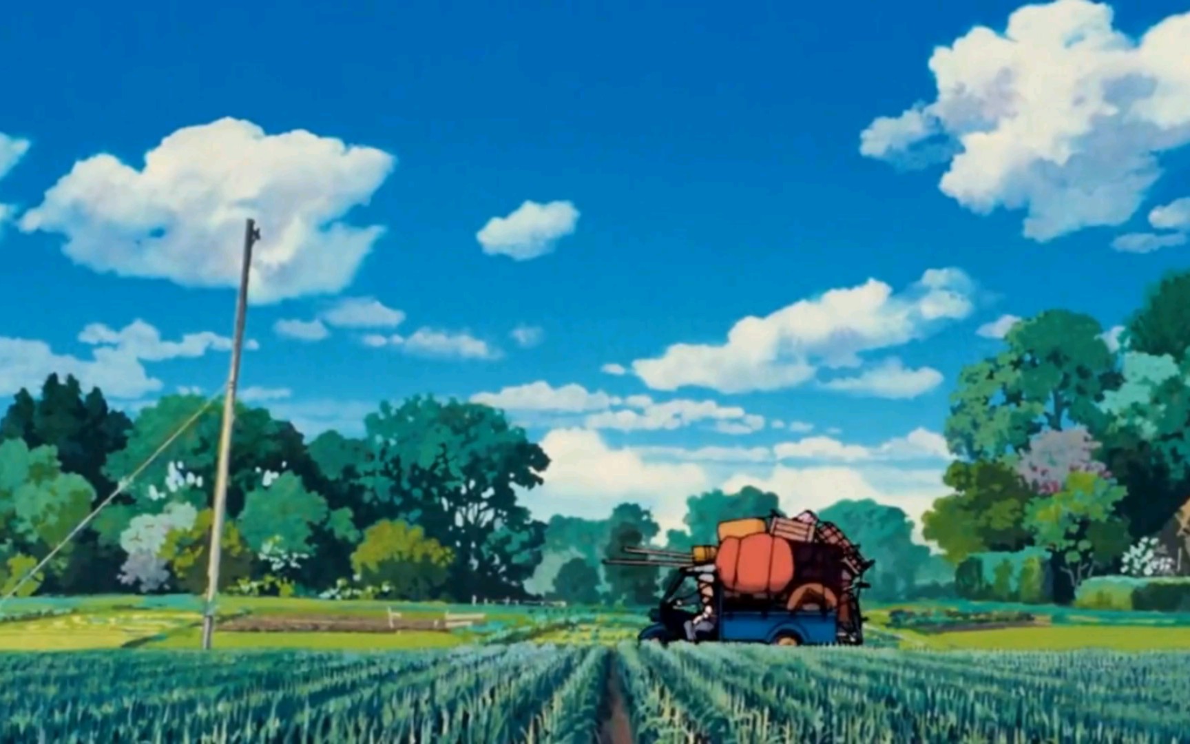 一起感受宫崎骏的春天