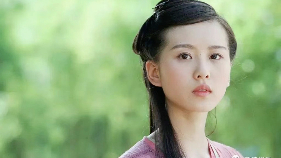 (刘诗诗在08年《射雕英雄传》中饰演穆念慈▲)