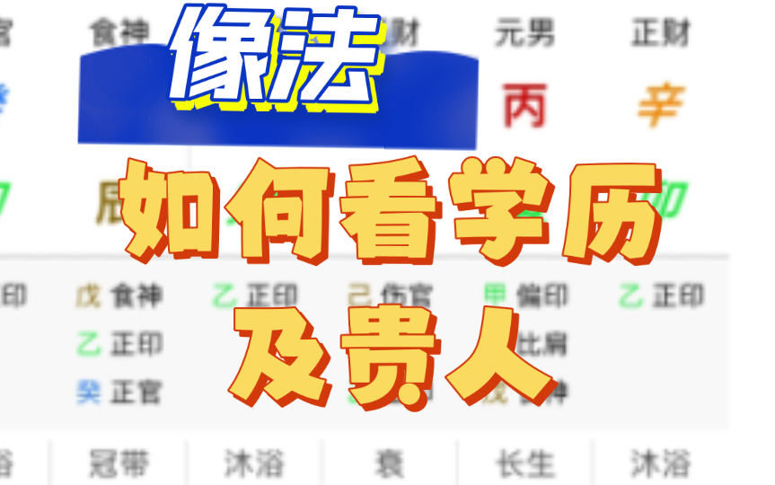 像法看学历怎么看的哔哩哔哩bilibili