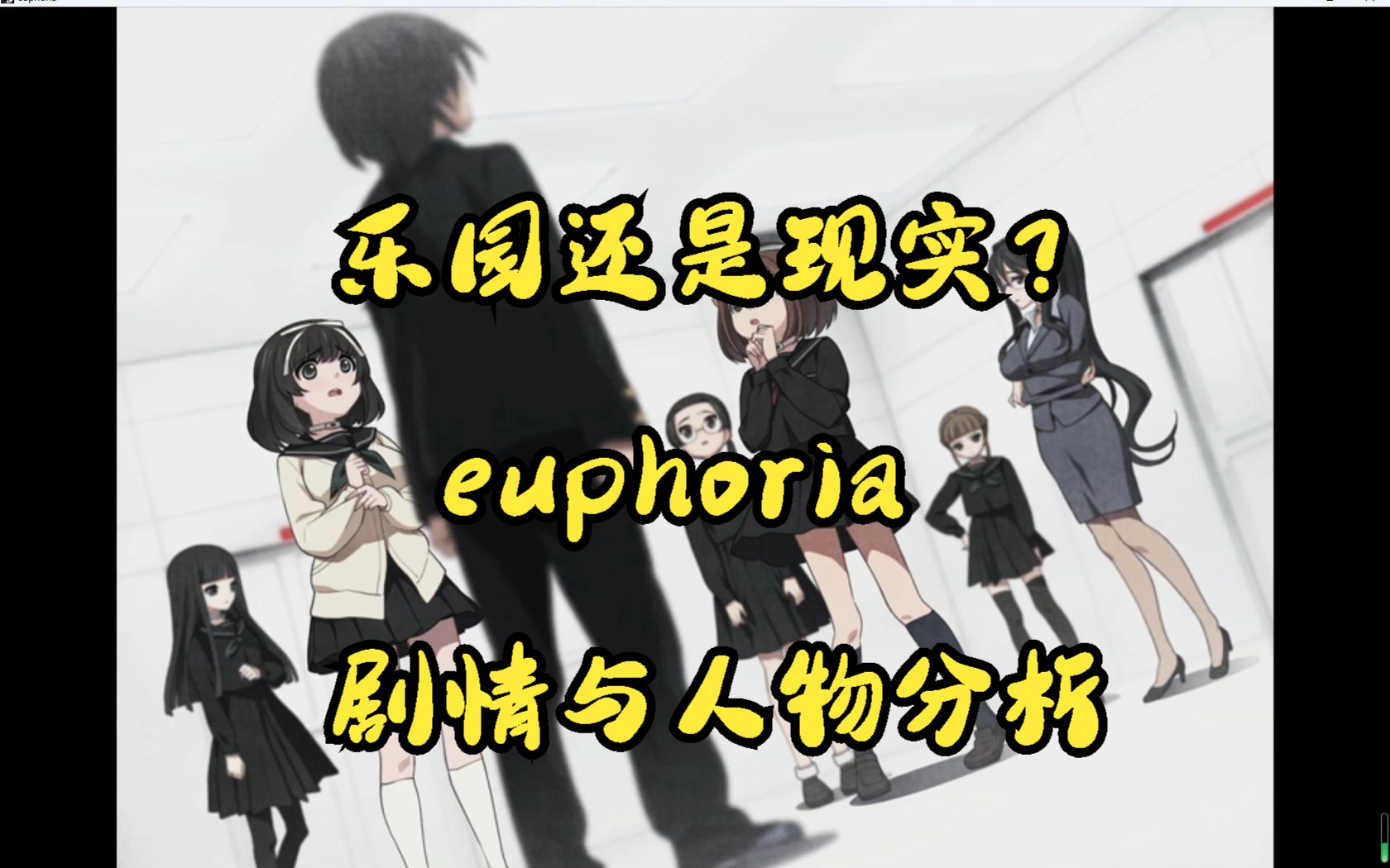 【galgame杂谈】拔作?剧情作?纯爱作?euphoria的剧情与人物分析单机游戏热门视频