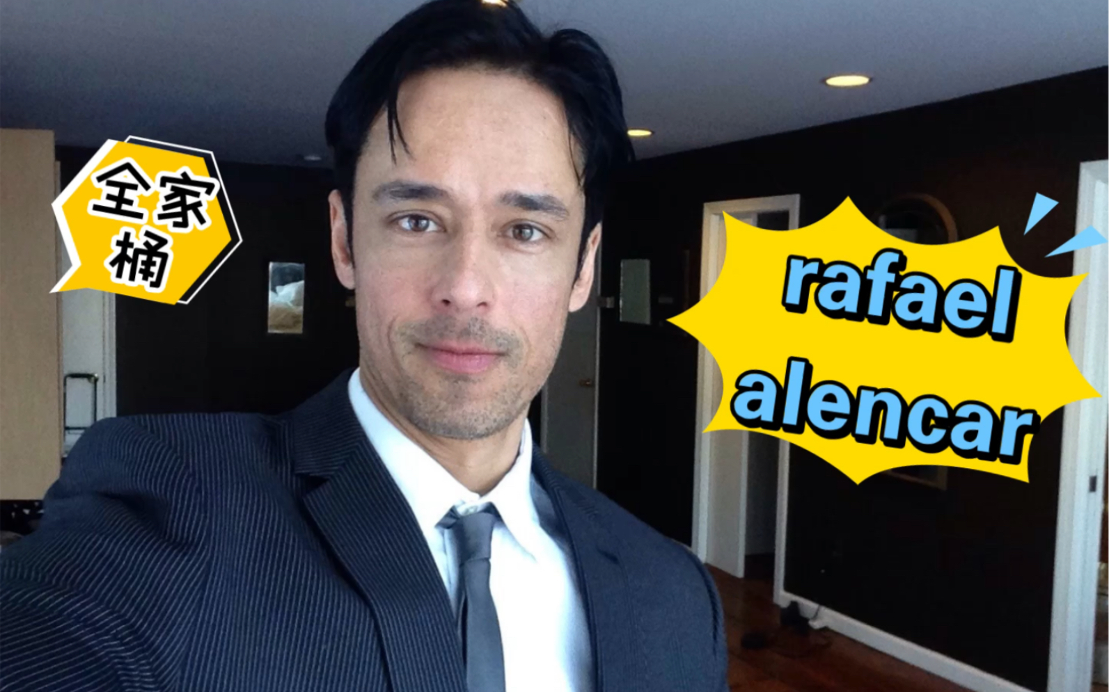 震惊世界全家桶男主,巴西巨星rafael alencar生活照工作照合集,男神不