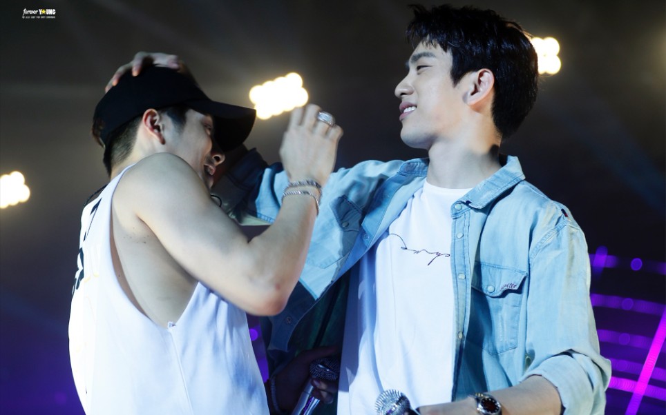 【got7】王嘉尔朴珍荣互动好甜吖_哔哩哔哩_bilibili