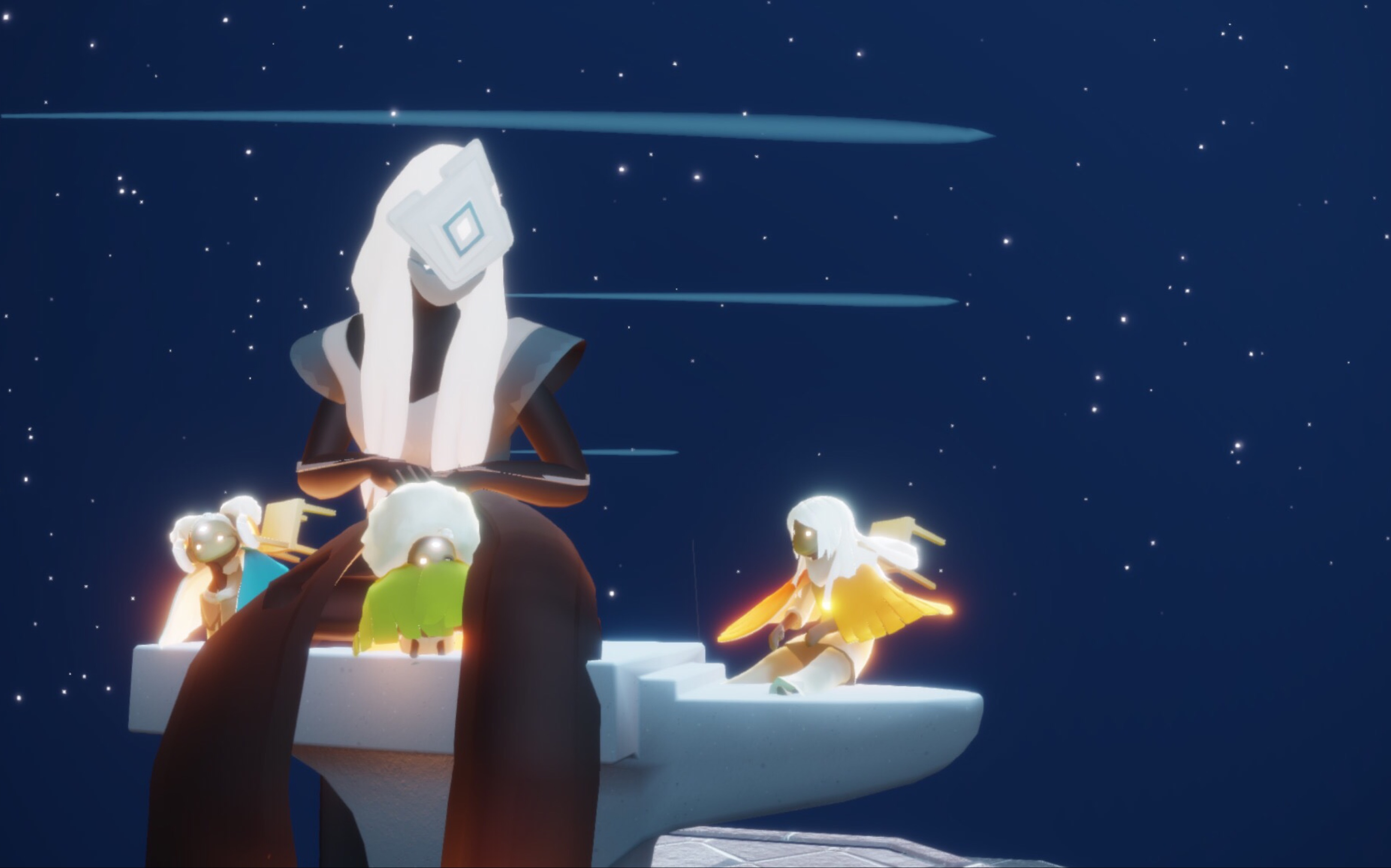 光遇sky雨林光之翼收集