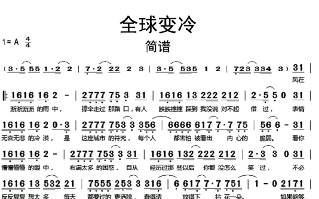 十孔口琴-全球变冷