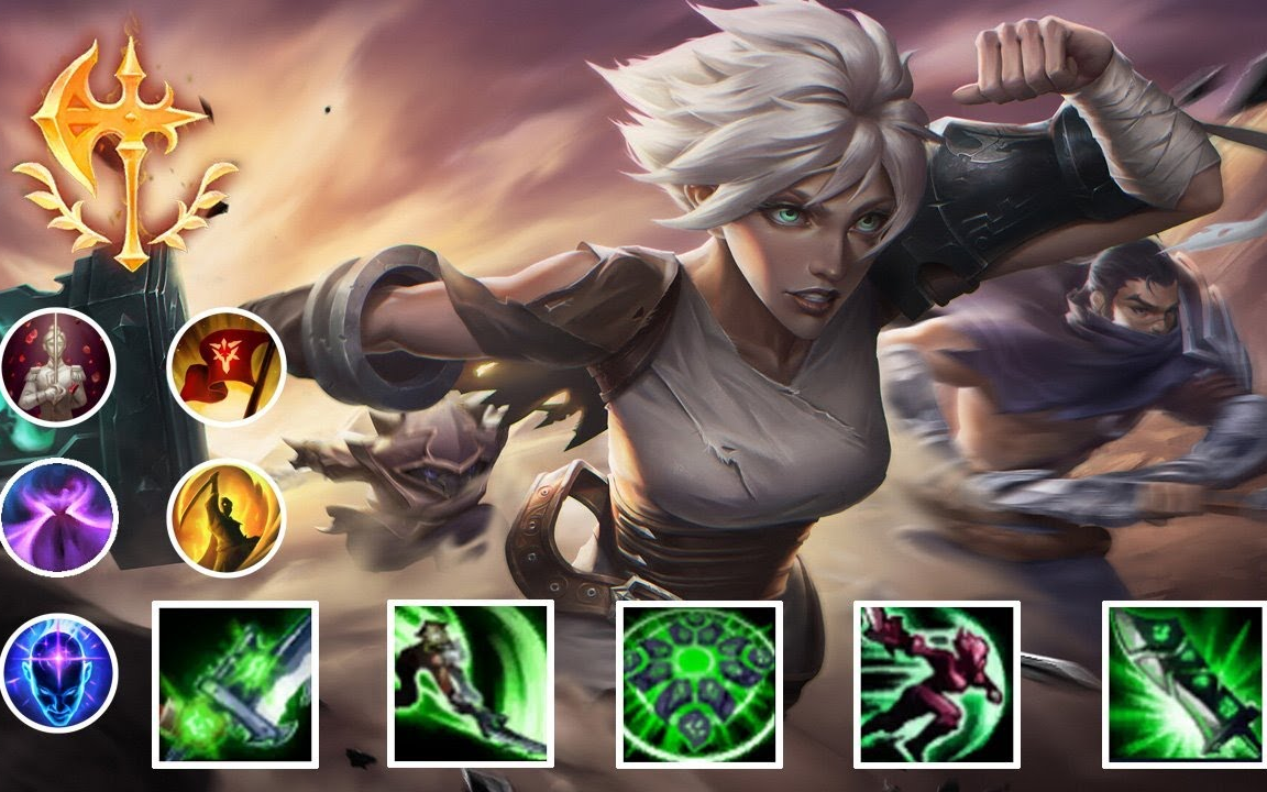 放逐之刃-锐雯精彩蒙太奇