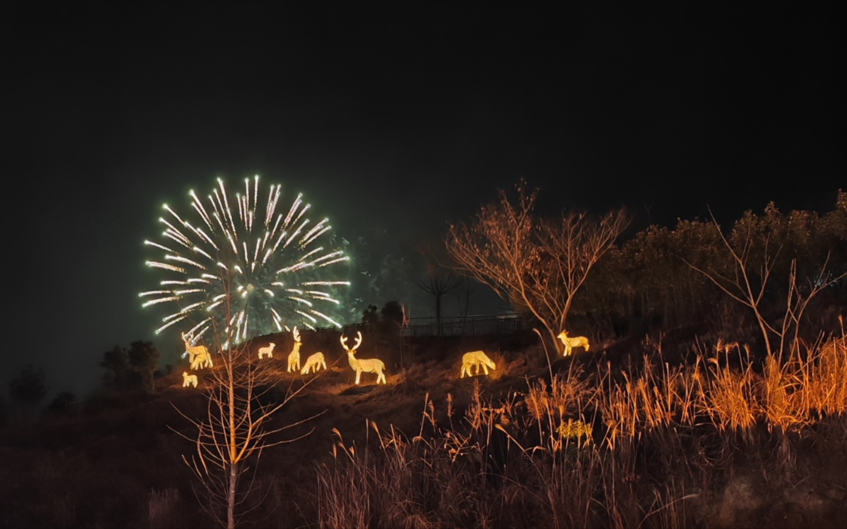 前童古镇十四夜的烟火