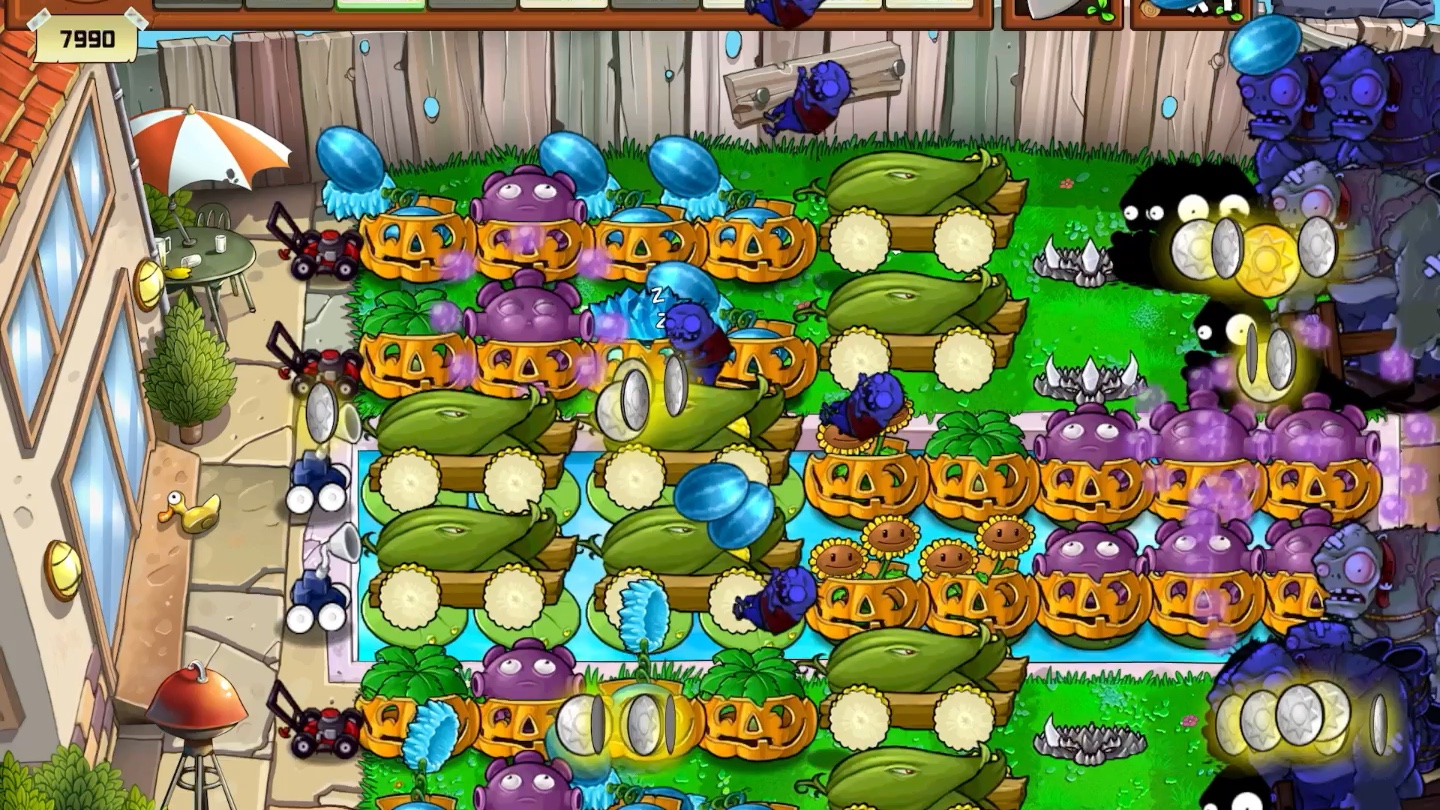 植物大战僵尸无尽模式230关纪录-冰车 红眼 小丑_哔哩哔哩bilibili