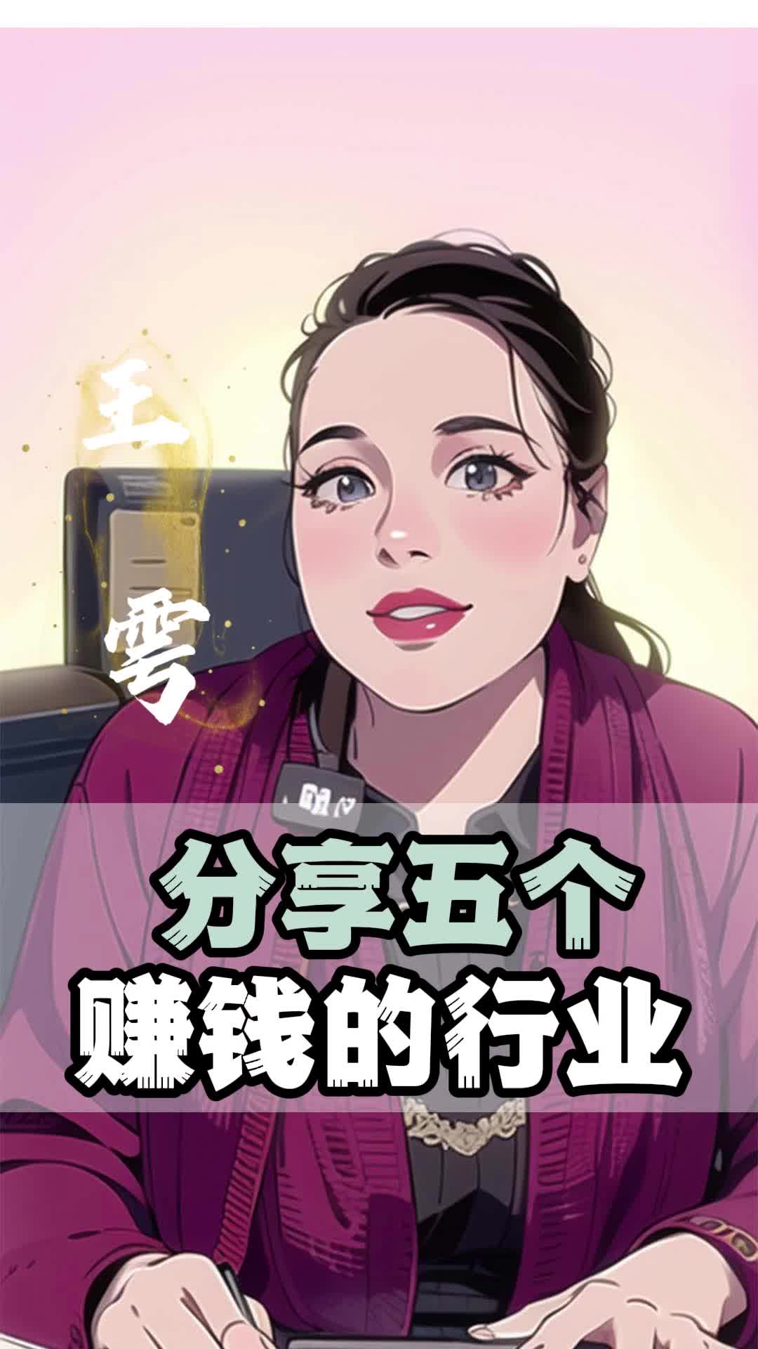 分享五大赚钱的行业!