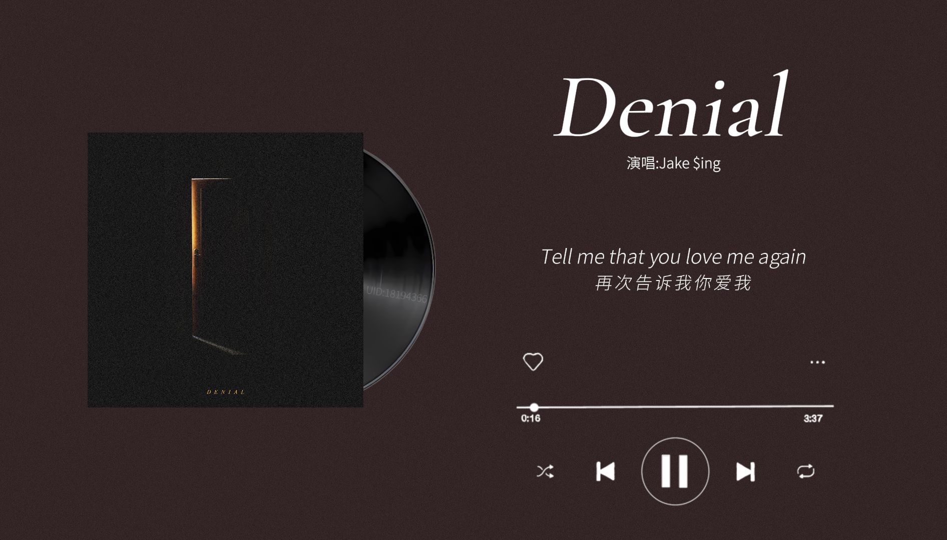 『DenialJake $ing』|Cos0 广播剧第七集ED哔哩哔哩bilibili