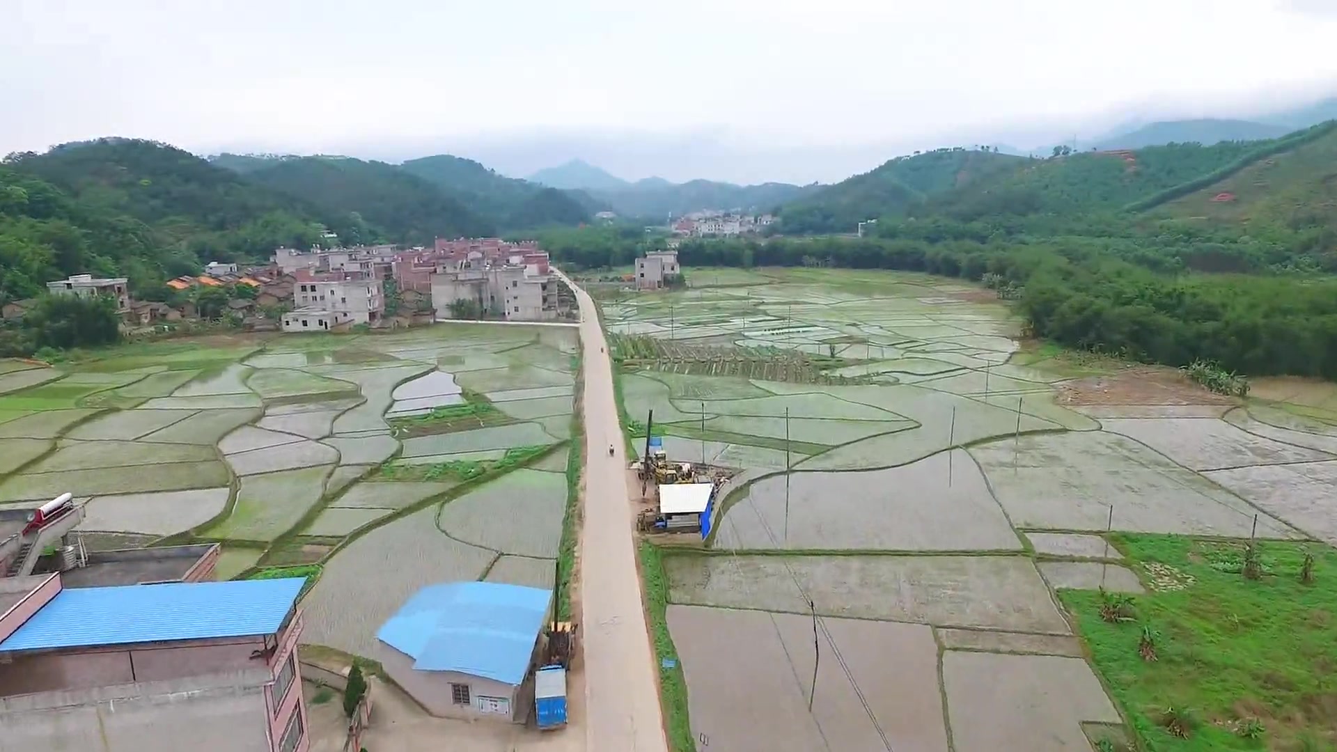 【航拍】家乡美景 (蓝垌村上蓝)