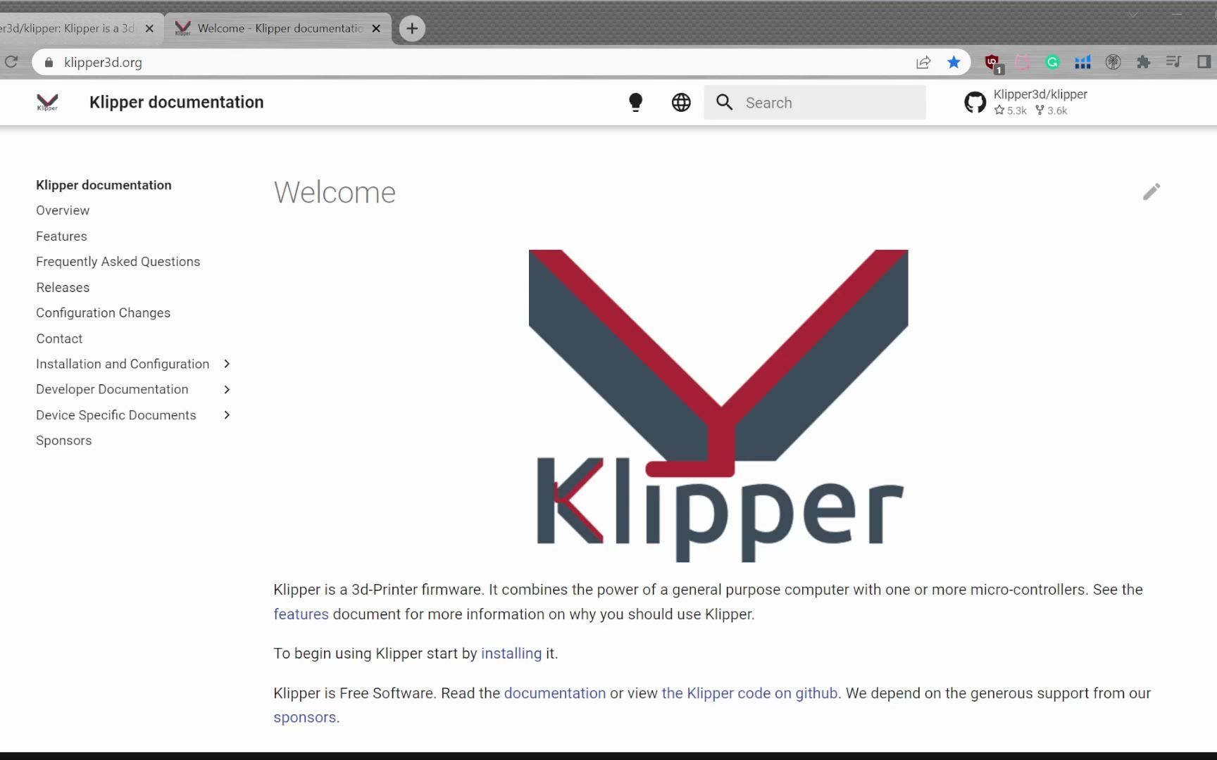 Klipper官方网站使用简介,Klipper中文已经上线哔哩哔哩bilibili