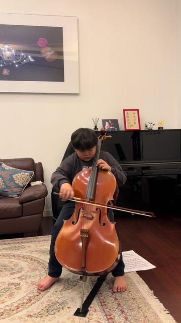 海顿d第一乐章 刚换大琴的小孩96