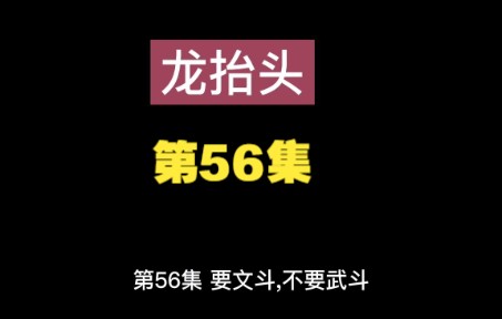 第56集 要文斗,不要武斗哔哩哔哩bilibili