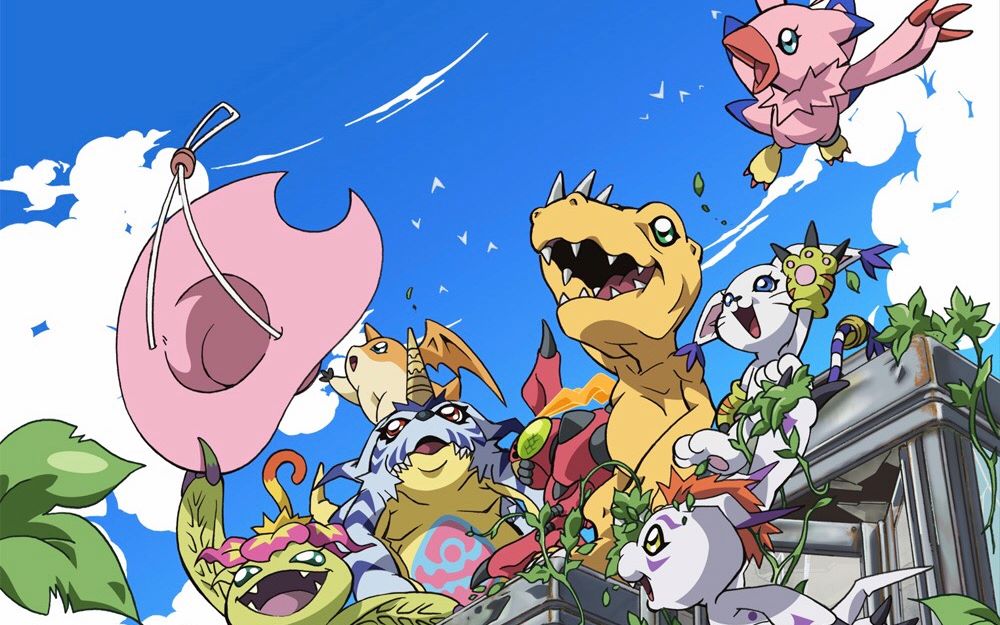 【数码宝贝】第一代全员进化合集混剪 tri 童年!