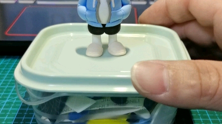 【超轻粘土】用粘土制作sans_哔哩哔哩_bilibili