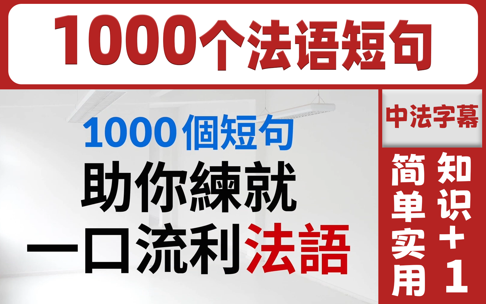 【中法字幕】学习1000个法语短句,助你练就一口流利法语(3小时)哔哩哔哩bilibili