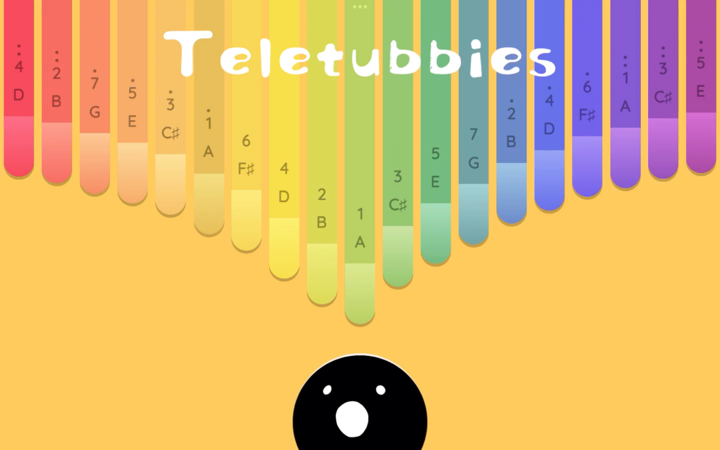 [图]【Keylimba】天线宝宝主题曲 Teletubbies theme