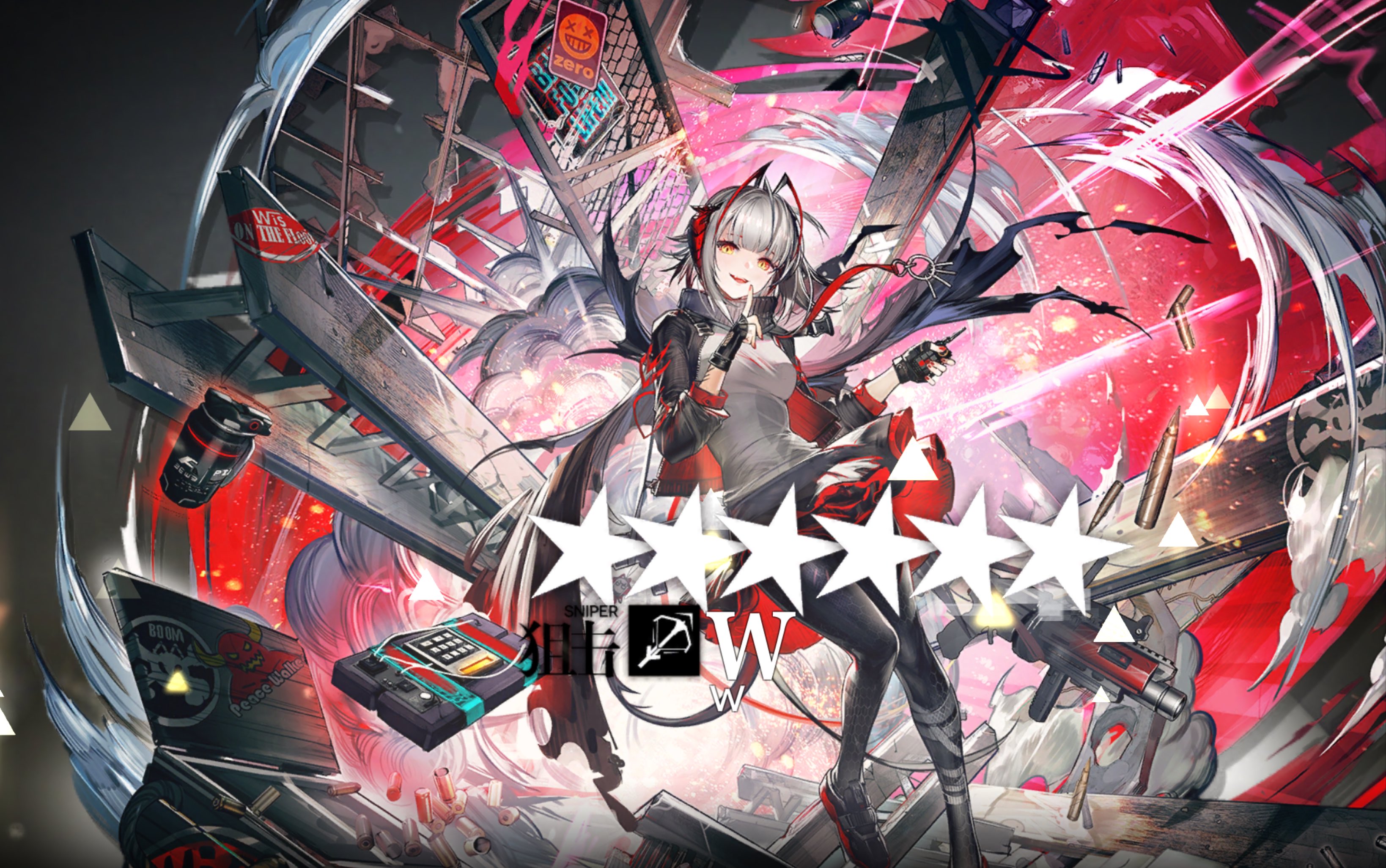 【明日方舟】w精二瞬间