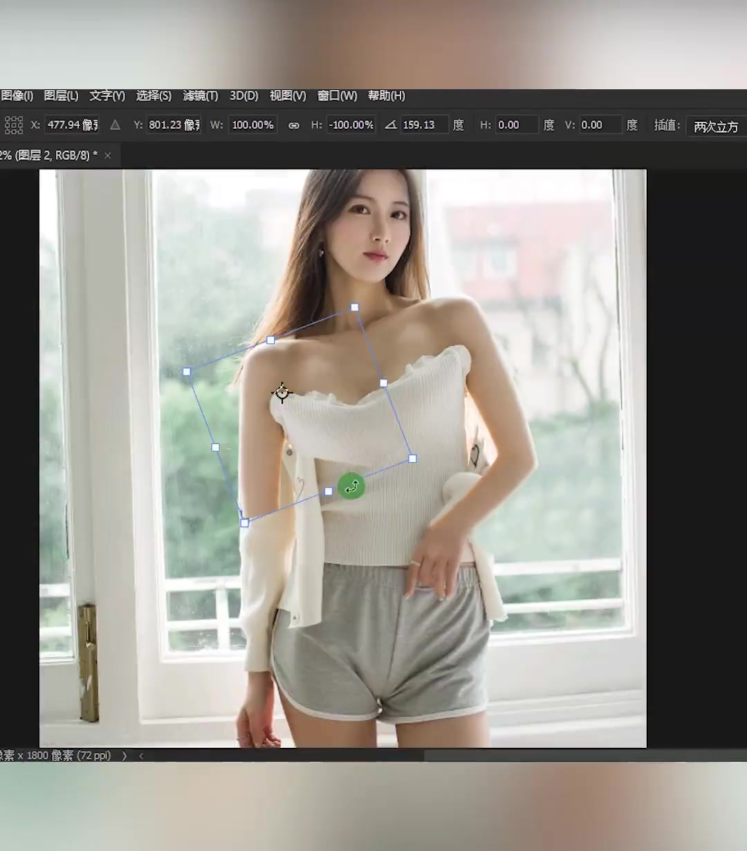 厉害了!ps竟然能帮小姐姐脱衣服