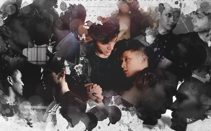 malec是剧里一对同性cp,magnus与alec,非常带感