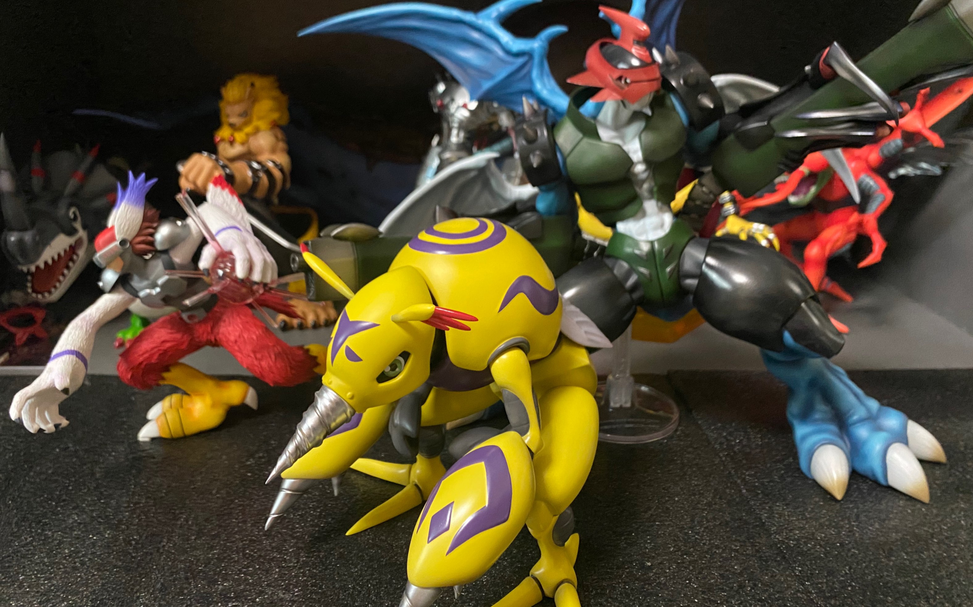 地盘工人钢钻兽来袭!数码暴龙02钢钻兽!